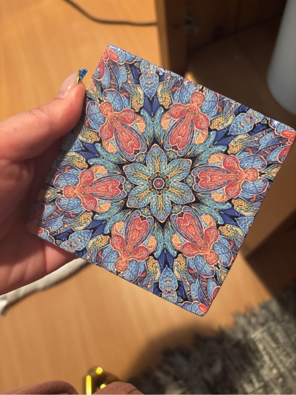 Decorative coaster